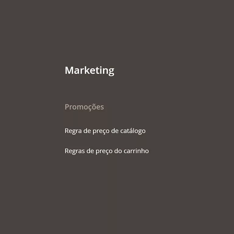 Configurações para criação de cupom/código de desconto no Magento 2